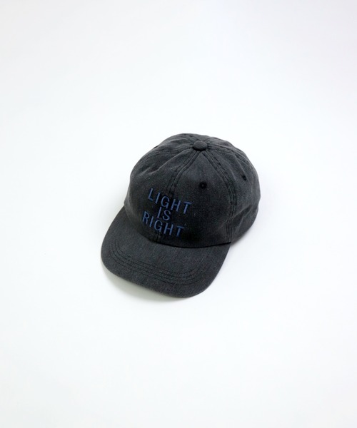 WILD THINGS（ワイルドシングス）の「[WILD THINGS] PIGMENT Cap（キャップ・メンズ・ブラック/ベージュ・FREE）」の2枚目の写真