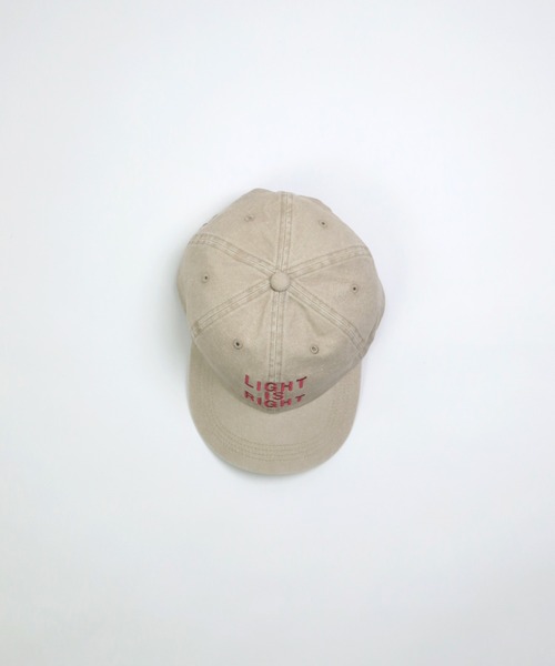 WILD THINGS（ワイルドシングス）の「[WILD THINGS] PIGMENT Cap（キャップ・メンズ・ブラック/ベージュ・FREE）」の10枚目の写真