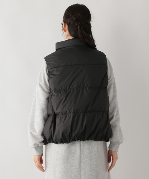 GLOBAL WORK Smile Seed Store（グローバルワーク スマイルシードストア）の「スタンドダウンベスト/132127（その他アウター・レディース・アイボリー/ブラック・SMALL/X-LARGE/LARGE/MEDIUM）」の16枚目の写真