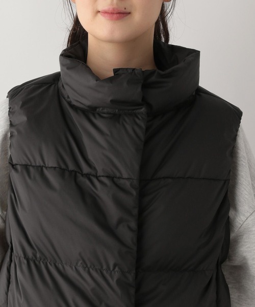 GLOBAL WORK Smile Seed Store（グローバルワーク スマイルシードストア）の「スタンドダウンベスト/132127（その他アウター・レディース・アイボリー/ブラック・SMALL/X-LARGE/LARGE/MEDIUM）」の17枚目の写真