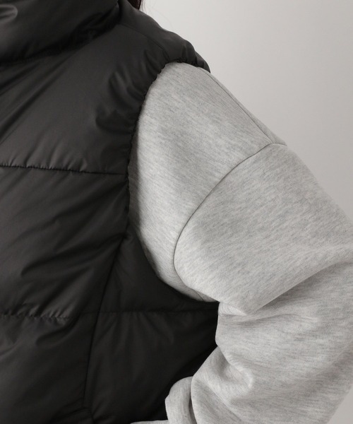 GLOBAL WORK Smile Seed Store（グローバルワーク スマイルシードストア）の「スタンドダウンベスト/132127（その他アウター・レディース・アイボリー/ブラック・SMALL/X-LARGE/LARGE/MEDIUM）」の18枚目の写真