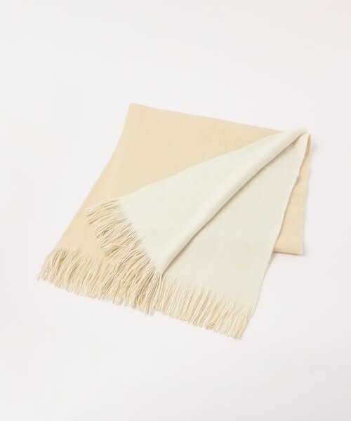 BEAUTY&YOUTH UNITED ARROWS（ビューティーアンドユースユナイテッドアローズ）の「アクリル リバーシブル ソフト マフラー（マフラー・レディース・オフホワイト/ベージュ/ライラック・FREE）」の14枚目の写真