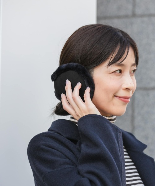 URBAN RESEARCH DOORS(アーバンリサーチドアーズ)の「イヤマフ(イヤーマフ・レディース・ベージュ系その他/ブラック・ONE)」の3枚目の写真