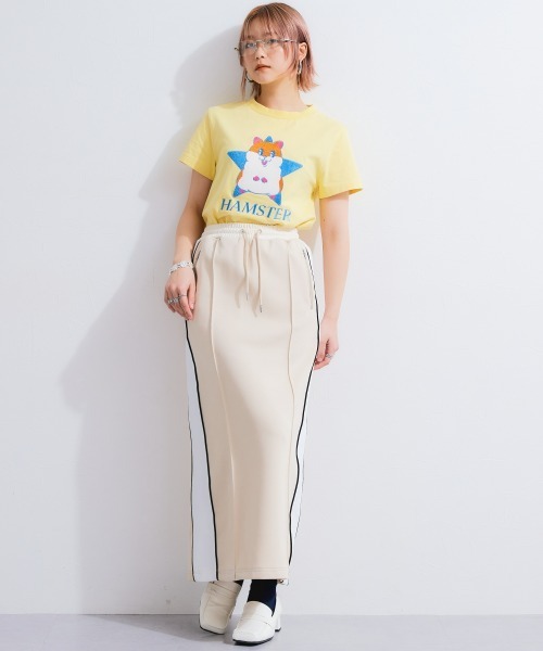 TTOL（トール）の「オリジナルキャラクター刺しゅうTシャツ（Tシャツ/カットソー・レディース・ブルー/イエロー・LL/L/M）」の10枚目の写真