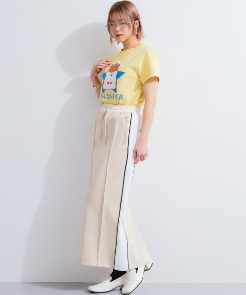TTOL（トール）の「オリジナルキャラクター刺しゅうTシャツ（Tシャツ/カットソー・レディース・ブルー/イエロー・LL/L/M）」の11枚目の写真