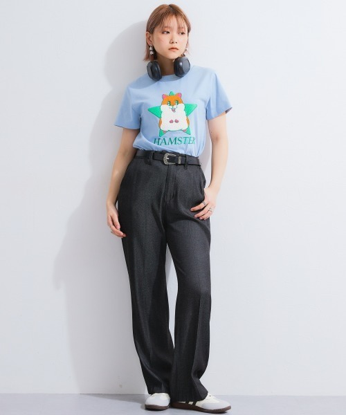 TTOL（トール）の「オリジナルキャラクター刺しゅうTシャツ（Tシャツ/カットソー・レディース・ブルー/イエロー・LL/L/M）」の22枚目の写真