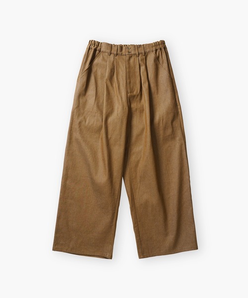 Aphlotus(アプロタス)の「11oz ダブルタック イージー ユーティリティトラウザー リジット テーパード デニムパンツ(デニムパンツ・メンズ・ブラウン/インディゴブルー・SMALL/LARGE/MEDIUM)」の9枚目の写真