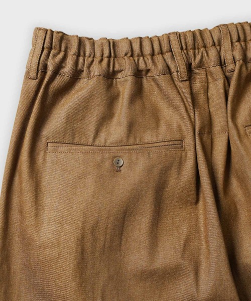 Aphlotus(アプロタス)の「11oz ダブルタック イージー ユーティリティトラウザー リジット テーパード デニムパンツ(デニムパンツ・メンズ・ブラウン/インディゴブルー・SMALL/LARGE/MEDIUM)」の13枚目の写真