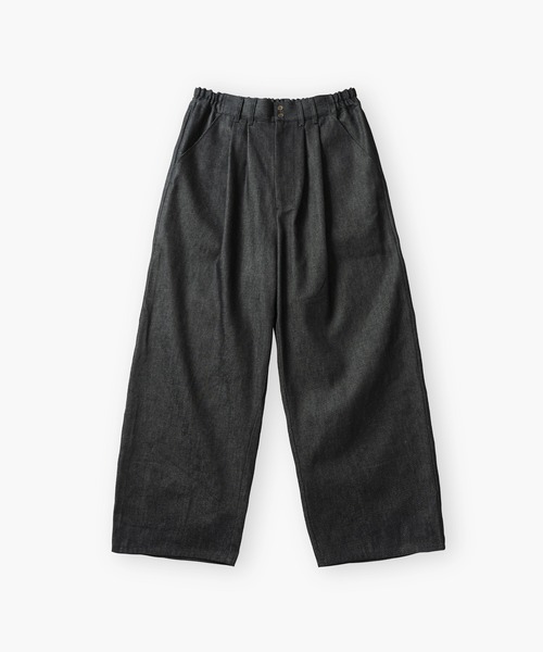 Aphlotus(アプロタス)の「11oz ダブルタック イージー ユーティリティトラウザー リジット テーパード デニムパンツ(デニムパンツ・メンズ・ブラウン/インディゴブルー・SMALL/LARGE/MEDIUM)」の19枚目の写真