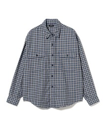 BEAMS | ヘリンボーンチェック ワークシャツ(シャツ/ブラウス)