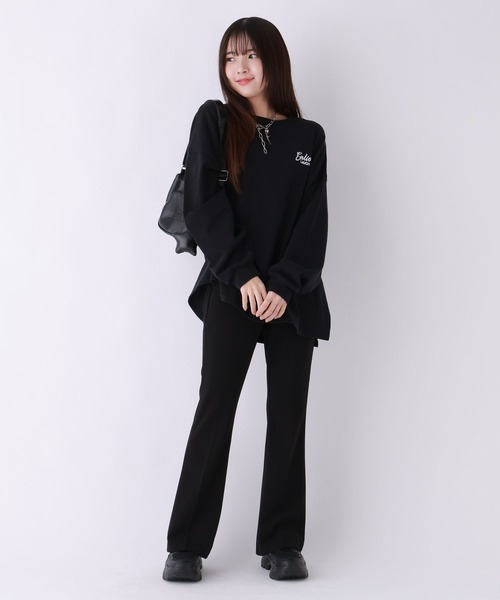 repipi armario(レピピ アルマリオ)の「カットフレアパンツ(その他パンツ・キッズ・ブラック・LARGE/MEDIUM/SMALL)」の4枚目の写真