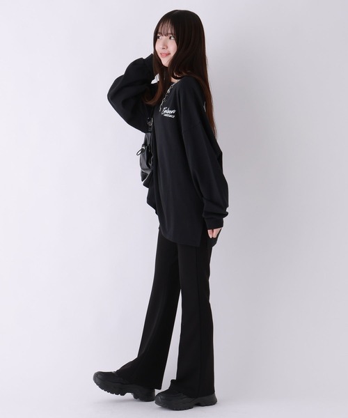 repipi armario(レピピ アルマリオ)の「カットフレアパンツ(その他パンツ・キッズ・ブラック・LARGE/MEDIUM/SMALL)」の5枚目の写真