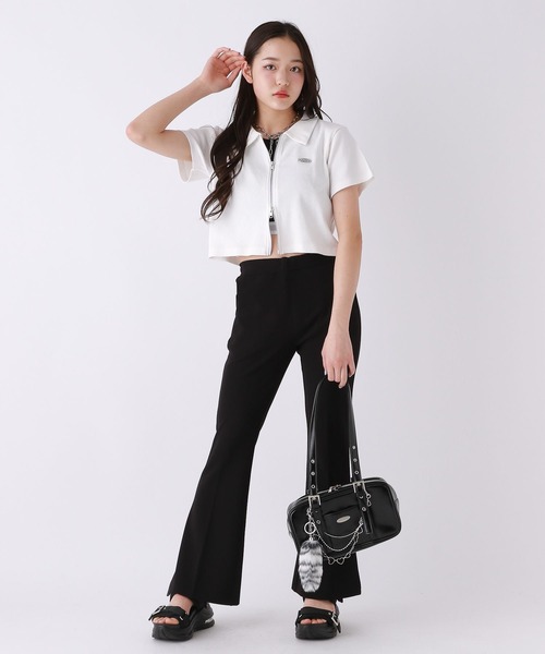 repipi armario(レピピ アルマリオ)の「カットフレアパンツ(その他パンツ・キッズ・ブラック・LARGE/MEDIUM/SMALL)」の19枚目の写真