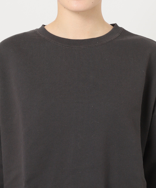 JOURNAL STANDARD relume（ジャーナルスタンダード　レリューム）の「《追加4》オーバーサイズロングスウェット（スウェット・レディース・チャコールグレー/アイボリー/ブルー/オレンジ・FREE）」の19枚目の写真