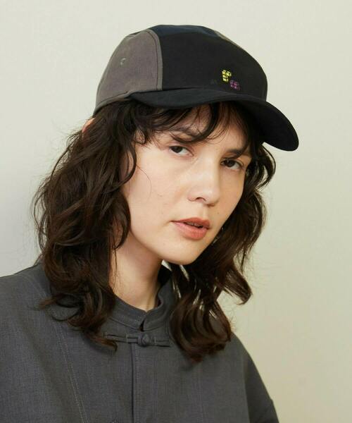 FRAPBOIS（フラボア）の「キューブキャップ（キャップ・レディース・ブラック/ベージュ・FREE）」の10枚目の写真