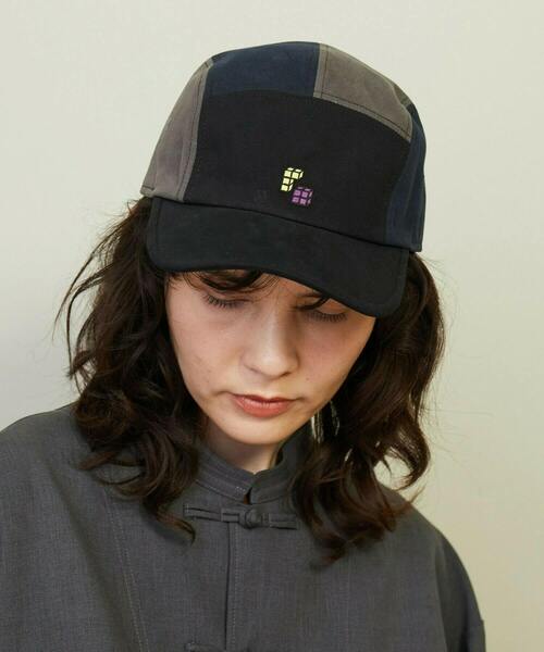 FRAPBOIS（フラボア）の「キューブキャップ（キャップ・レディース・ブラック/ベージュ・FREE）」の11枚目の写真