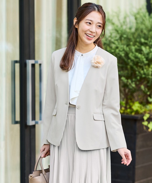 ストレッチ・ウォッシャブル・イージーケア】セレモニー対応カラーレス