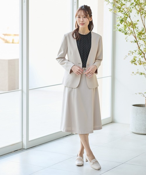 ストレッチ・ウォッシャブル・イージーケア】セレモニー対応カラーレス