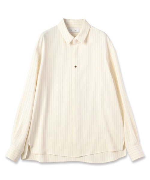 CULLNI チンストラップシャツ ホワイト サイズ1 CULLNI チンストラップシャツ - m-market