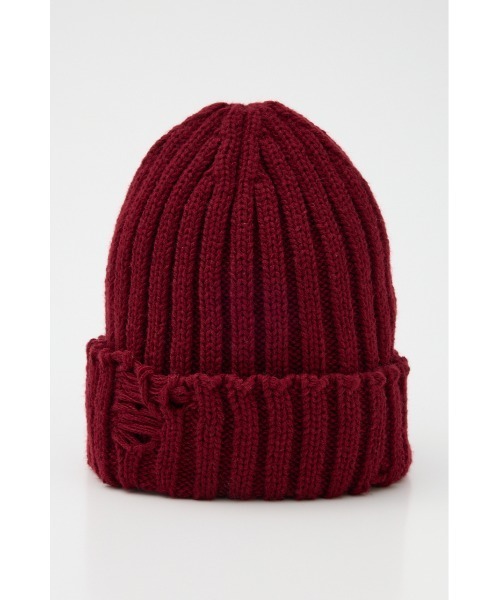 RODEO CROWNS WIDE BOWL（ロデオクラウンズワイドボウル）の「ボリュームニットワッチ（ニットキャップ/ビーニー・レディース・マジェンタ/ブラック/グレー・FREE）」の13枚目の写真