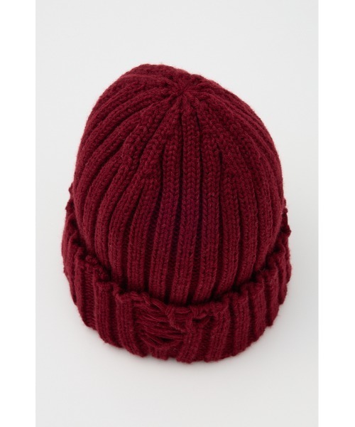 RODEO CROWNS WIDE BOWL（ロデオクラウンズワイドボウル）の「ボリュームニットワッチ（ニットキャップ/ビーニー・レディース・マジェンタ/ブラック/グレー・FREE）」の11枚目の写真