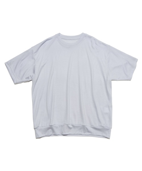 SOPHNET.(ソフネット)の「WASHABLE WOOL S/S TOP(Tシャツ/カットソー・メンズ・ブラック/ライトブルー/グレー/ネイビー/イエロー・MEDIUM/LARGE/X-LARGE/SMALL)」の3枚目の写真