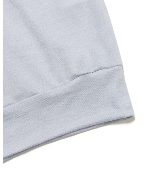 SOPHNET.(ソフネット)の「WASHABLE WOOL S/S TOP(Tシャツ/カットソー・メンズ・ブラック/ライトブルー/グレー/ネイビー/イエロー・MEDIUM/LARGE/X-LARGE/SMALL)」の13枚目の写真