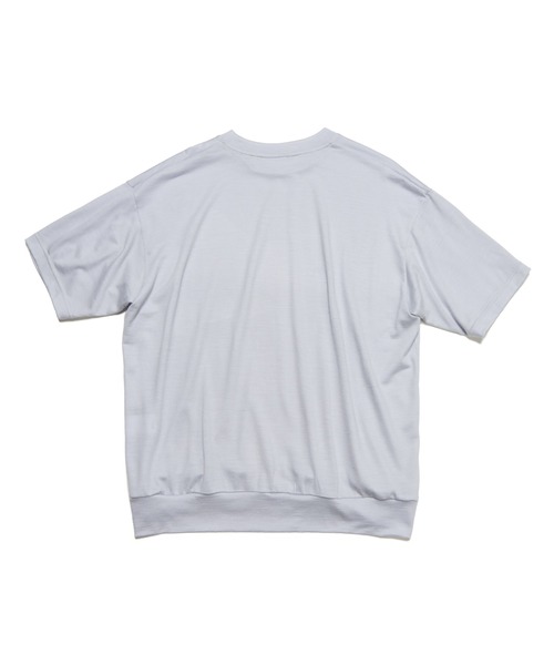 SOPHNET.(ソフネット)の「WASHABLE WOOL S/S TOP(Tシャツ/カットソー・メンズ・ブラック/ライトブルー/グレー/ネイビー/イエロー・MEDIUM/LARGE/X-LARGE/SMALL)」の11枚目の写真