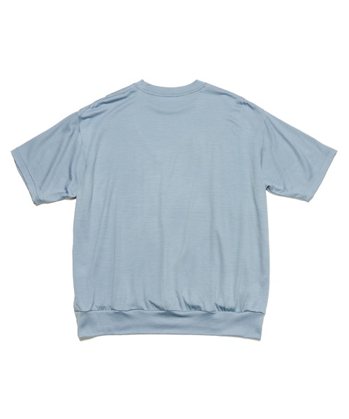 SOPHNET.(ソフネット)の「WASHABLE WOOL S/S TOP(Tシャツ/カットソー・メンズ・ブラック/ライトブルー/グレー/ネイビー/イエロー・MEDIUM/LARGE/X-LARGE/SMALL)」の14枚目の写真