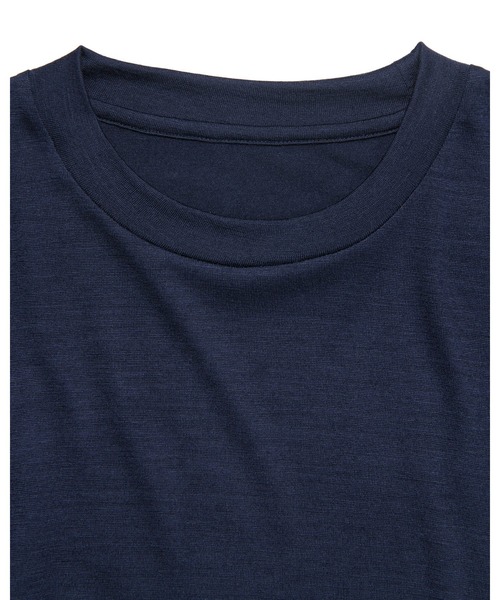 SOPHNET.(ソフネット)の「WASHABLE WOOL S/S TOP(Tシャツ/カットソー・メンズ・ブラック/ライトブルー/グレー/ネイビー/イエロー・MEDIUM/LARGE/X-LARGE/SMALL)」の18枚目の写真