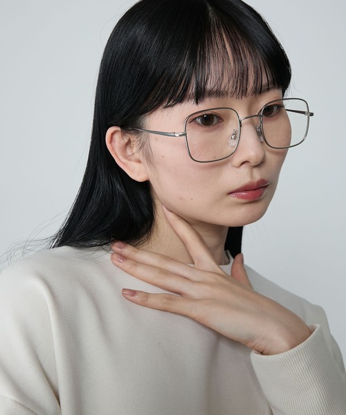 SALE☆正規品【LOEWE】メガネ スクエア メタルフレーム 関/送込 SALE【LOEWE】ロエベ メガネ フレーム ウェリントン (LOEWE