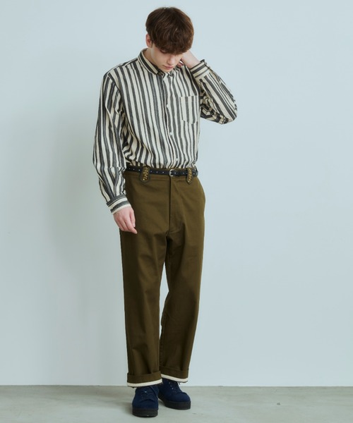 OPULENCE(オーピュレンス)の「Silent Stripe シャツ(シャツ/ブラウス・メンズ・ブラック系その他・FREE)」の13枚目の写真