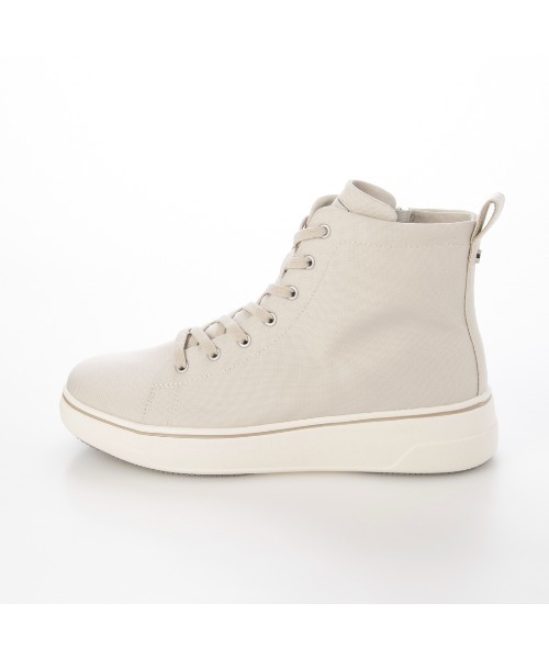 ing（イング）の「新色追加【レイン対応】ハイカット厚底スニーカー（スニーカー・レディース・ピンク/ライトベージュ/ブラック/デザートカモ・S/LL/L/M）」の12枚目の写真