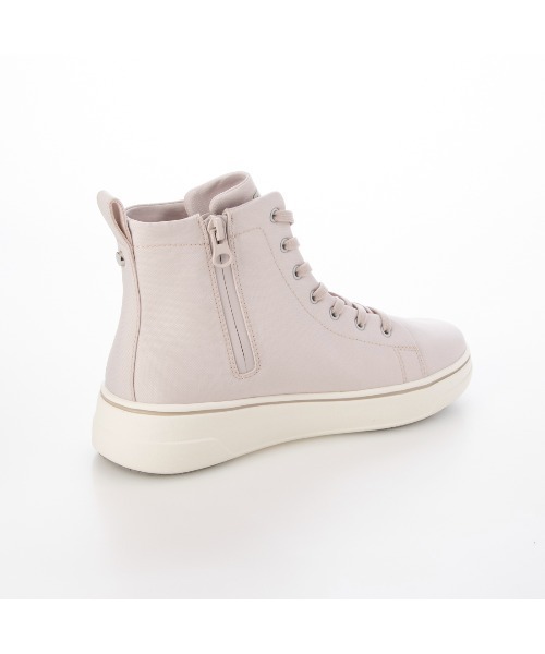 ing（イング）の「新色追加【レイン対応】ハイカット厚底スニーカー（スニーカー・レディース・ピンク/ライトベージュ/ブラック/デザートカモ・S/LL/L/M）」の19枚目の写真