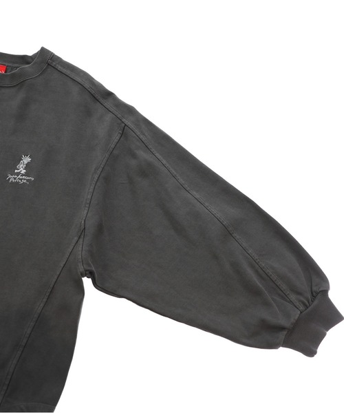 Manhattan Portage（マンハッタンポーテージ）の「Over Size T-Shirt (Women’s)（Tシャツ/カットソー・レディース・チャコールグレー/ブラウン/アイボリー・FREE）」の8枚目の写真