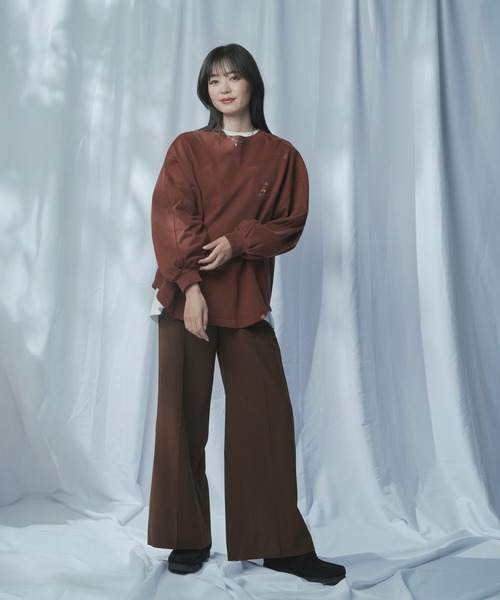 Over Size T-Shirt (Women's)（Tシャツ/カットソー）｜Manhattan