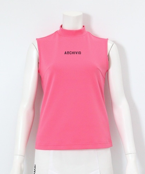 archivio(アルチビオ)の「<LADIES>バックテープUVノースリプルオーバー(タンクトップ・レディース・ピンク/ホワイト/ブラック・S/M/L)」の8枚目の写真