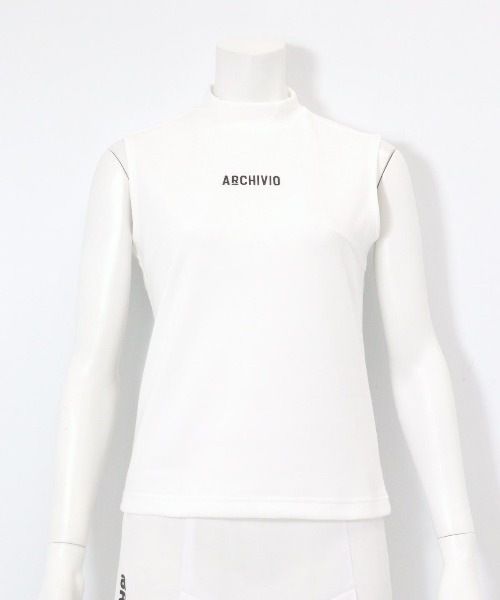 archivio(アルチビオ)の「<LADIES>バックテープUVノースリプルオーバー(タンクトップ・レディース・ピンク/ホワイト/ブラック・S/M/L)」の6枚目の写真