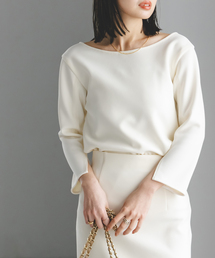 Noble | ニットライクジョーゼット2wayブラウス(シャツ/ブラウス)