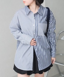 HALEY PESCA | HALEY PESCA/クレイジーパターン　ストライプシャツ(シャツ/ブラウス)