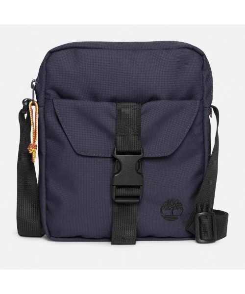 Timberland(ティンバーランド)の「オールジェンダー ヘリテージ クロス ボディ バッグ(ショルダーバッグ・メンズ・ネイビー・FREE)」の1枚目の写真