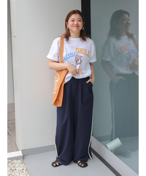 セール】ラインデザインラフタックパンツ（その他パンツ