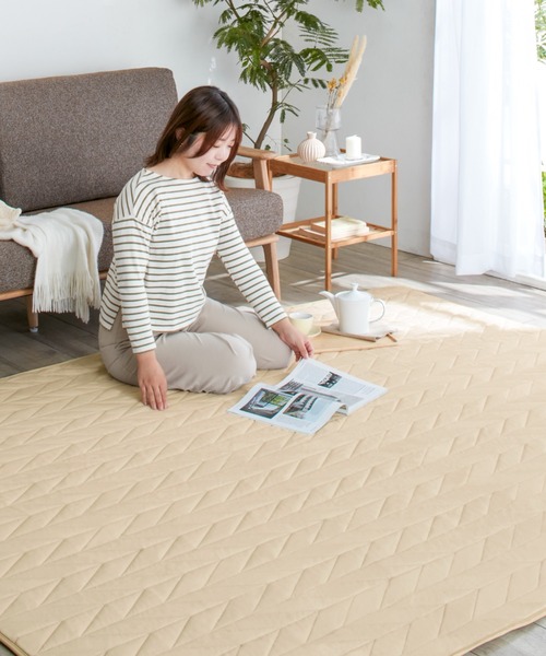 セール】はっ水ウレタン入りラグ 抗菌防臭 / M 180×185（ラグ/マット