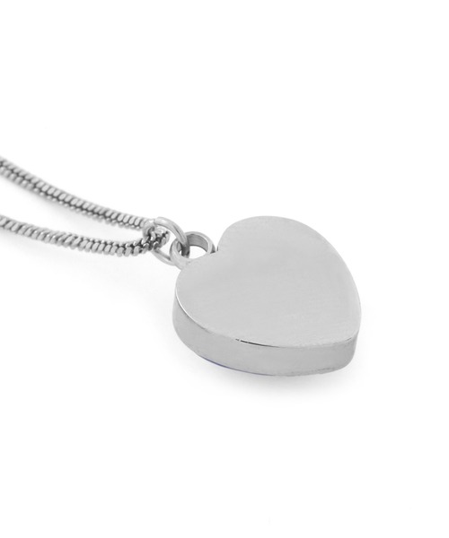 ANEMONE(アネモネ)の「【ステンレス】ハートストーンネックレス(ネックレス・レディース・ホワイト/パープル/ブルー・FREE)」の8枚目の写真