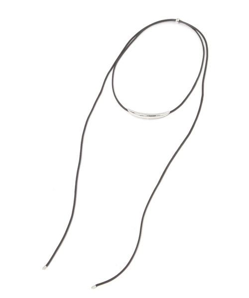 LEPSIM（レプシィム）の「コードチョーカーネックレス　321500（ネックレス・レディース・シルバー/ゴールド・ONE SIZE）」の9枚目の写真