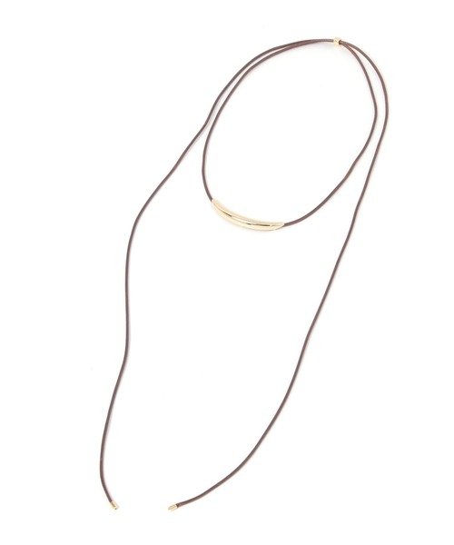 LEPSIM（レプシィム）の「コードチョーカーネックレス　321500（ネックレス・レディース・シルバー/ゴールド・ONE SIZE）」の3枚目の写真