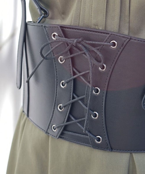 axes femme（アクシーズファム）の「コルセットハーネスベルト（ベルト・レディース・ブラック/ブラウン・FREE）」の8枚目の写真