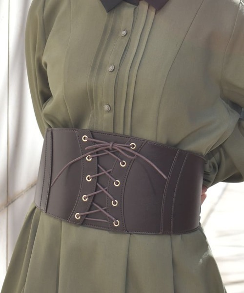 axes femme（アクシーズファム）の「コルセットハーネスベルト（ベルト・レディース・ブラック/ブラウン・FREE）」の3枚目の写真