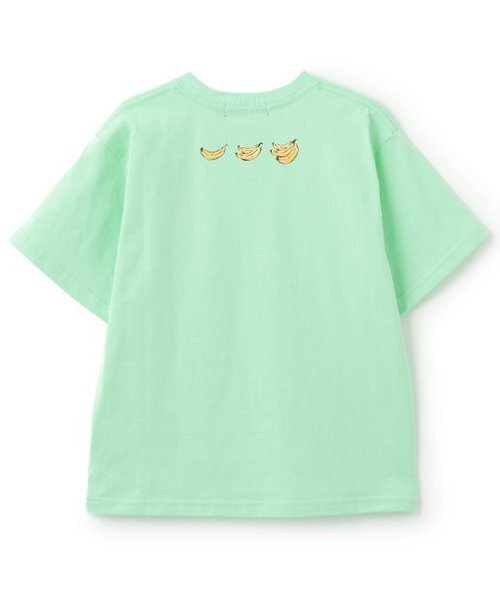 XLARGE KIDS(エクストララージキッズ)の「【人気商品再入荷】【直営店で取り扱い無し】ワンポイントゴリラ&後首バナナ 半袖Tシャツ(Tシャツ/カットソー・キッズ・ライトグリーン/ライトブルー・130cm/140cm/90cm/100cm/110cm/120cm)」の13枚目の写真