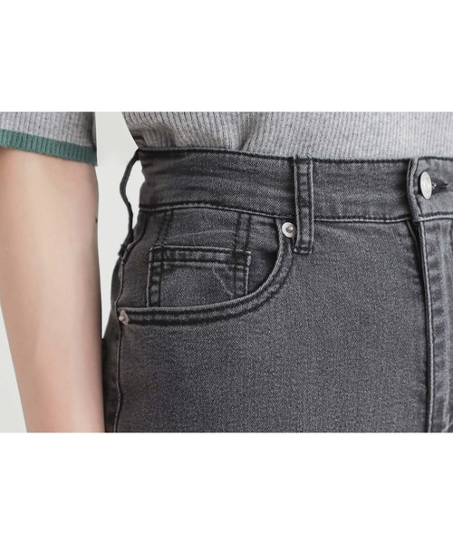 n'OrLABEL（ノアールレーベル）の「『お腹すっきりデニムパンツ』（デニムパンツ・レディース・ブラック/ブルー・S/3L/LL/L/M）」の5枚目の写真